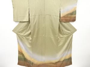 遠山に霞模様訪問着